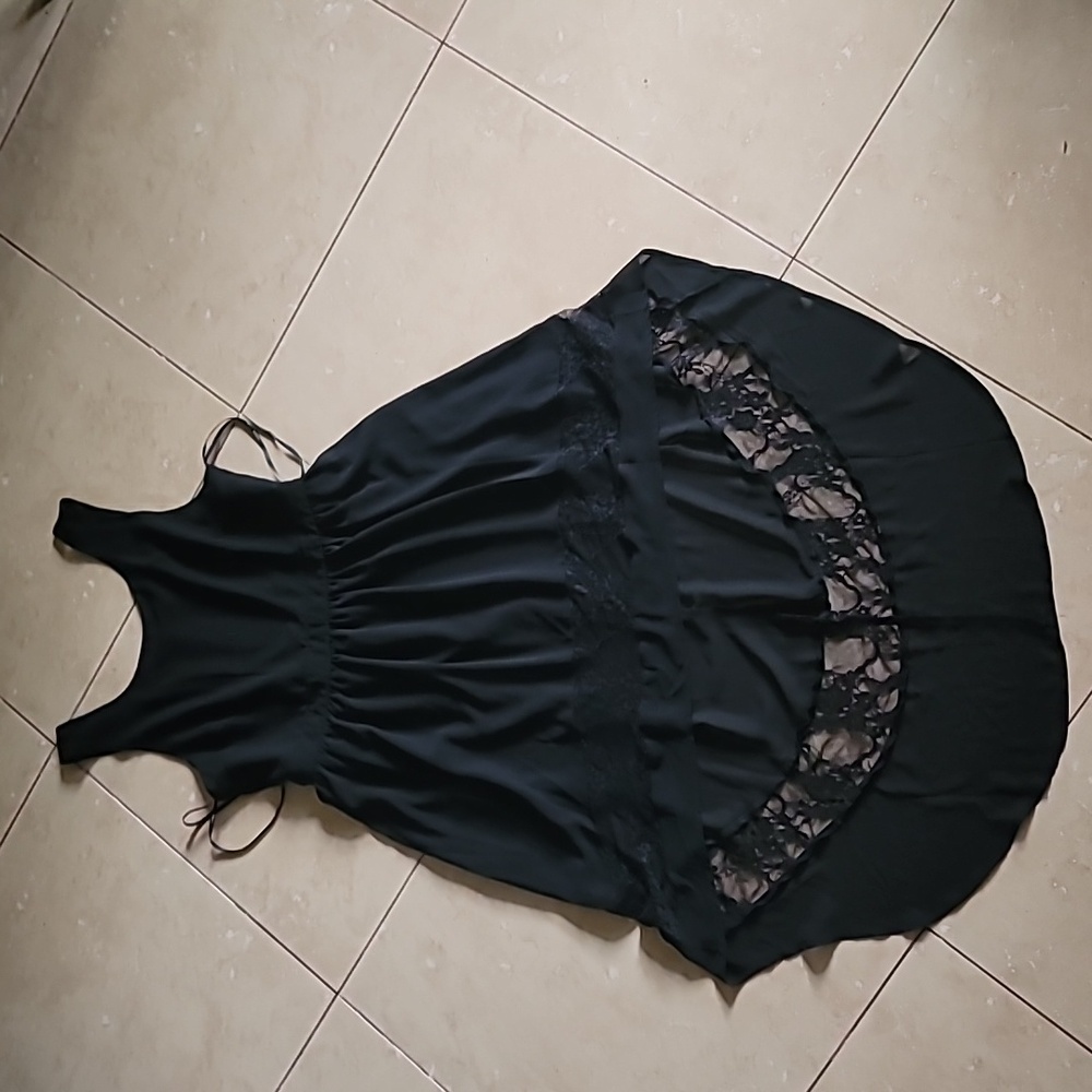 Black High Low Dress